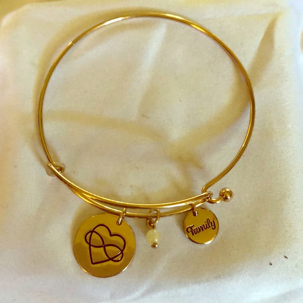 Precious charms bracelet family values